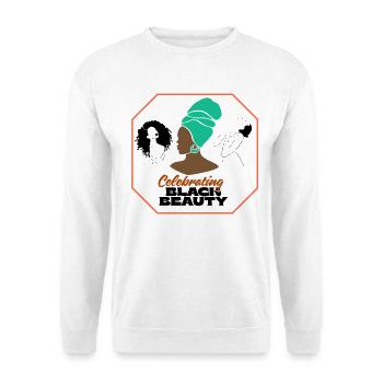 Vibrant Afro Women Célébration Design - Sweat-shirt Unisexe - blanc - Devant