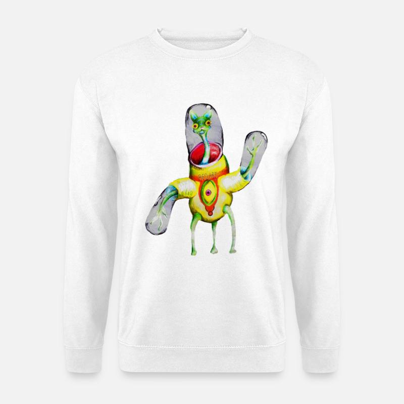 Jumpee - Sweat-shirt Unisexe - blanc