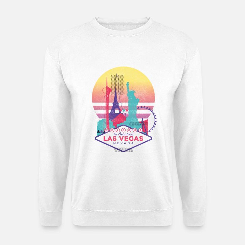 Las Vegas - Unisex Pullover - Weiß