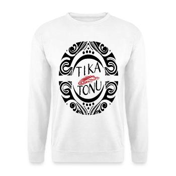 Tika Tonu Maori Design - Maori T-Shirt - Unisex Sweatshirt - white - Front