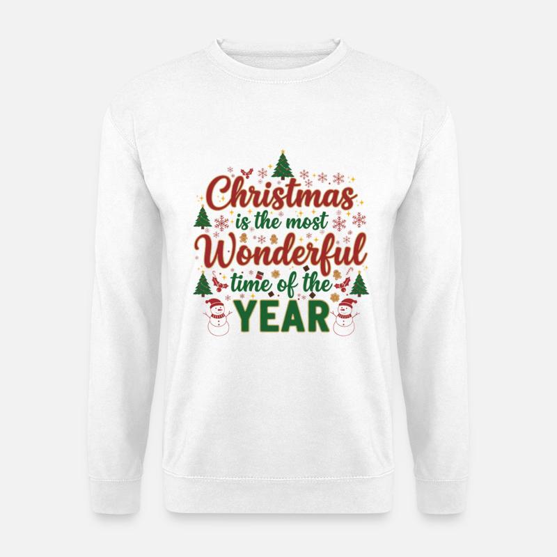 Weihnachtswunderjahr - Unisex Pullover - Weiß