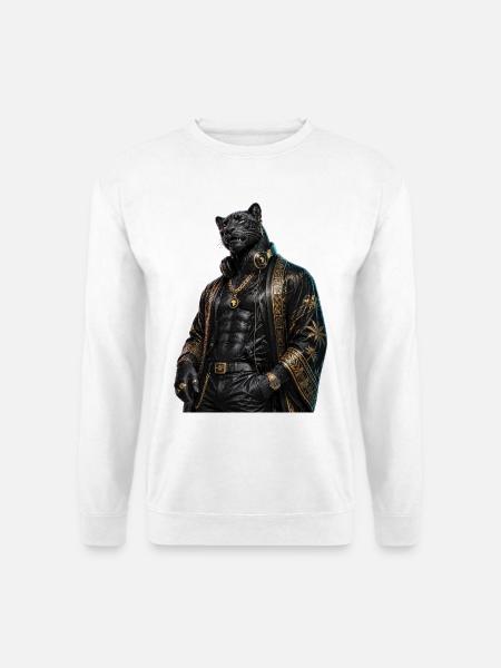 DropWild Dante 1 - Unisex Pullover - Weiß