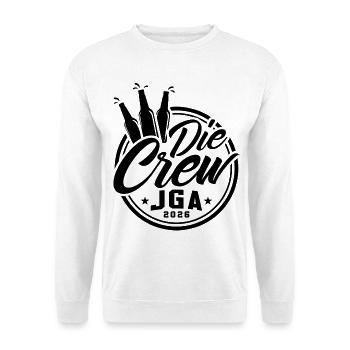 Team Groom Bachelor Party 2026 Bachelor Party - Unisex Sweatshirt - white - Front