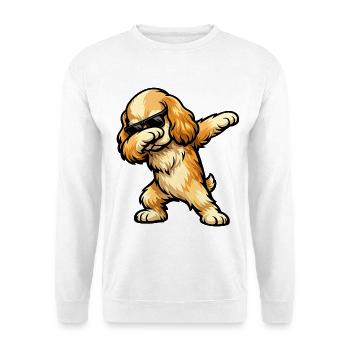 Épanouissement du cocker américain - Sweat-shirt Unisexe - blanc - Devant