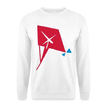 kite - Unisex Sweatshirt - white - Front