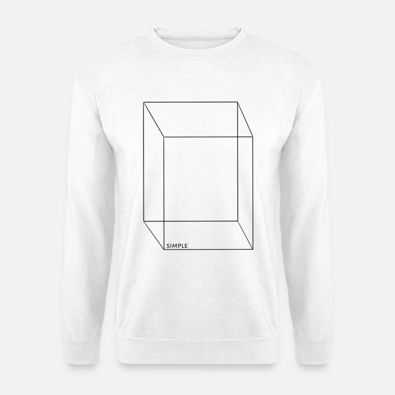 Simple - Unisex Sweatshirt - white