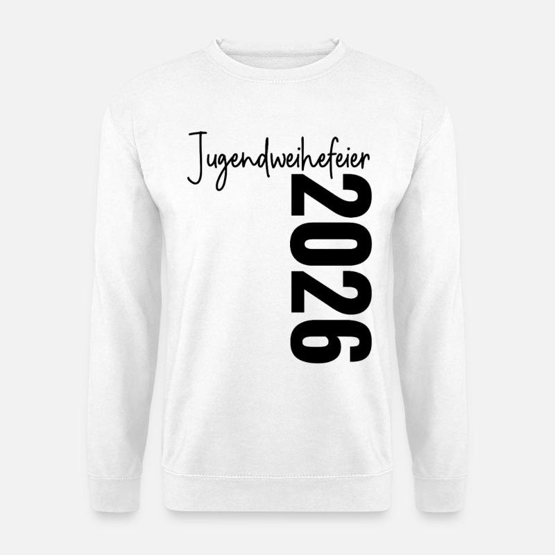 Jugendweihefeier 2026 - Unisex Pullover - Weiß