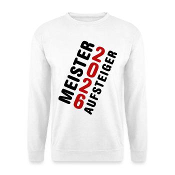 Champion and promoted team 2026 - Unisex Sweatshirt - white - Front
