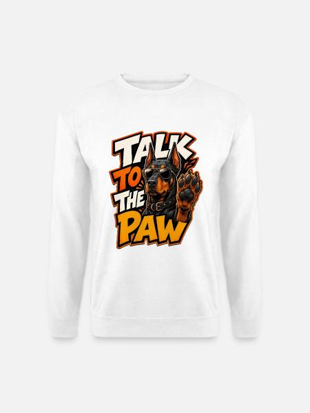 Dobermann - Unisex Pullover - Weiß