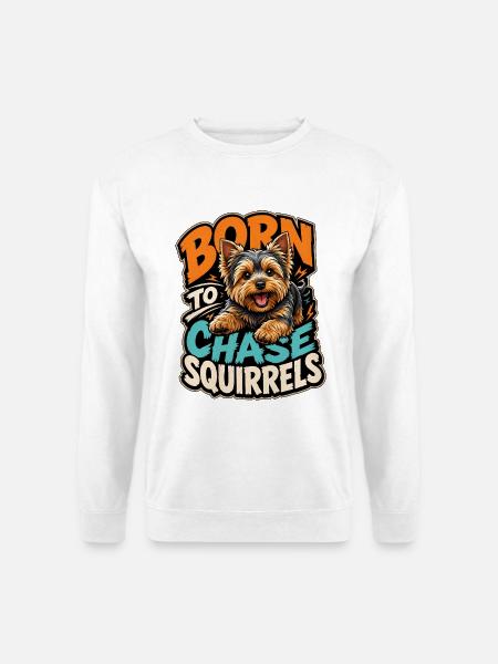 Yorkshire Terrier - Unisex Pullover - Weiß