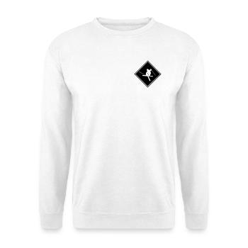 Ski, ski, ski, après-ski, freeski, hiver - Sweat-shirt Unisexe - blanc - Devant