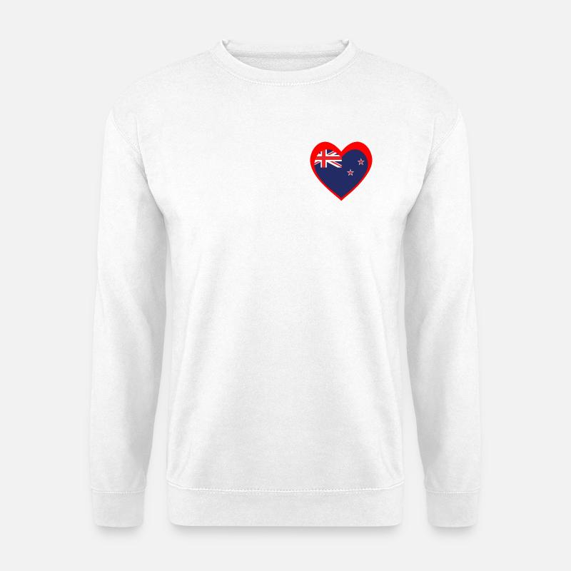 Ngākau Whero Aotearoa - Unisex Pullover - Weiß