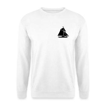 Cutter classique - Sweat-shirt Unisexe - blanc - Devant