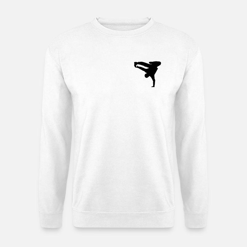 Capoeira dance - Unisex Pullover - Weiß