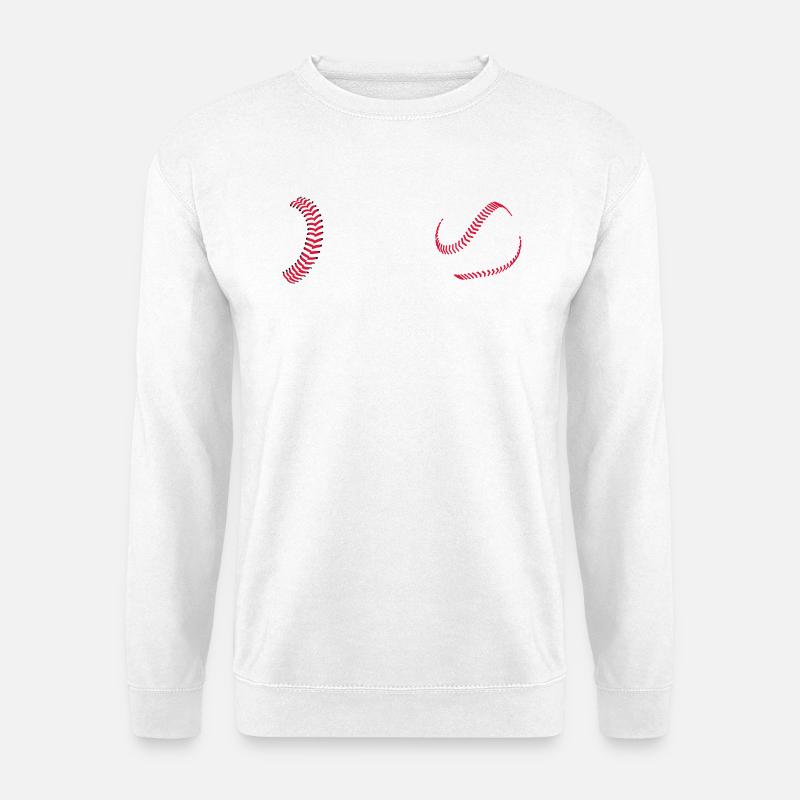 baseball - Unisex Pullover - Weiß