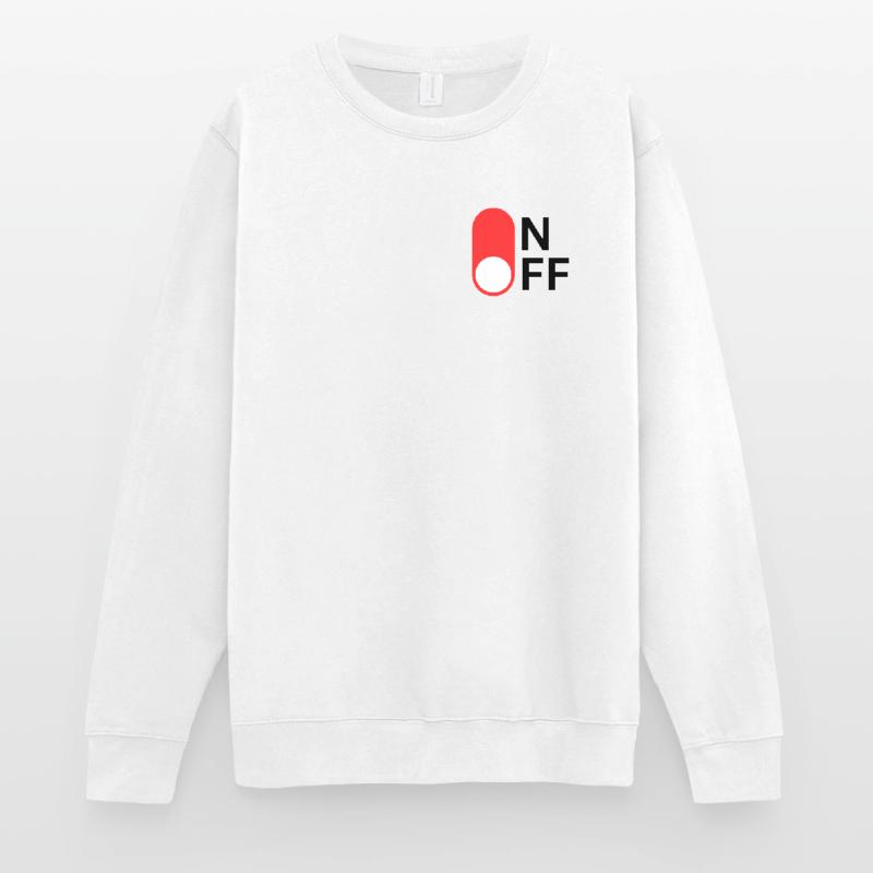 Mode ON/OFF Sweat-shirt Unisexe