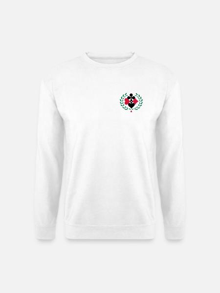 Jeu de poker - Sweat-shirt Unisexe - blanc
