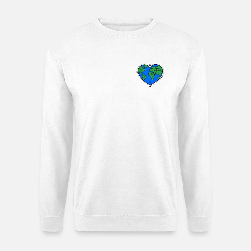 geboren zum Reisen - Unisex Pullover - Weiß
