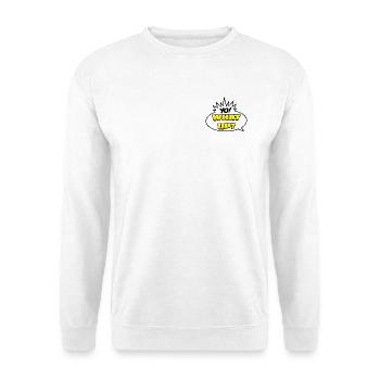 Yo! What Up? - Unisex Pullover - Weiß - Vorne