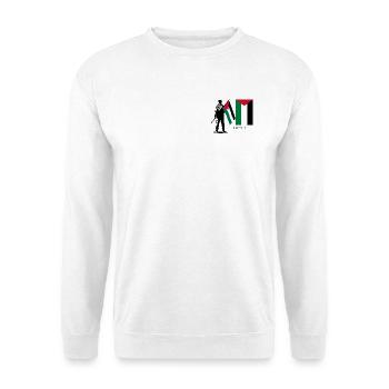 Abstract Sluette Colorful Blocks - Unisex Sweatshirt - white - Front