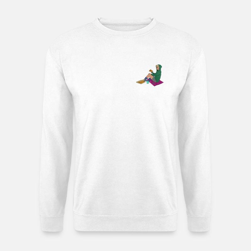Kater Boy - Unisex Pullover - Weiß