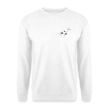 Fucked Mushroom - design for climate fighters - Unisex Pullover - Weiß - Vorne