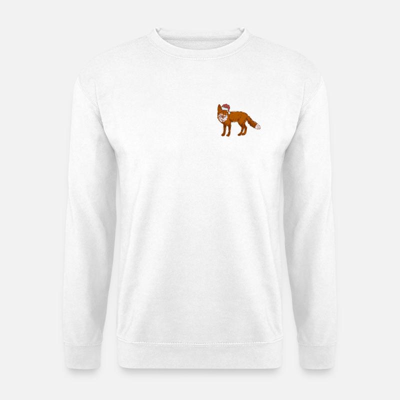 WEIHNACHTSFUCHS - Unisex Pullover - Weiß