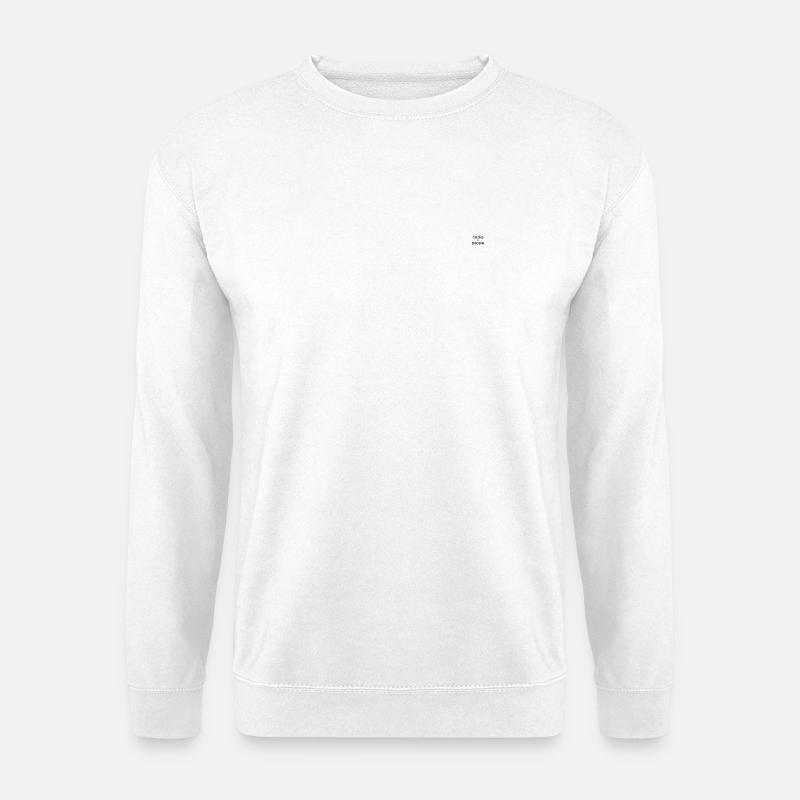 Bücher > Personen - Unisex Pullover - Weiß