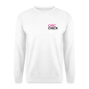 Chic Chick - Sweat-shirt Unisexe - blanc - Devant