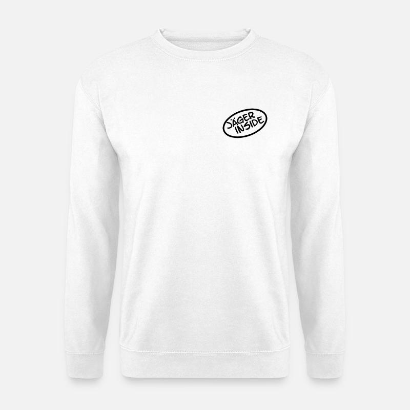 Hunter Inside - Unisex Sweatshirt - white