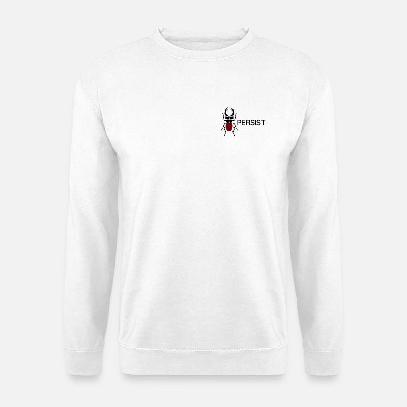 Stagbeetle - Persist - Unisex Sweatshirt - white