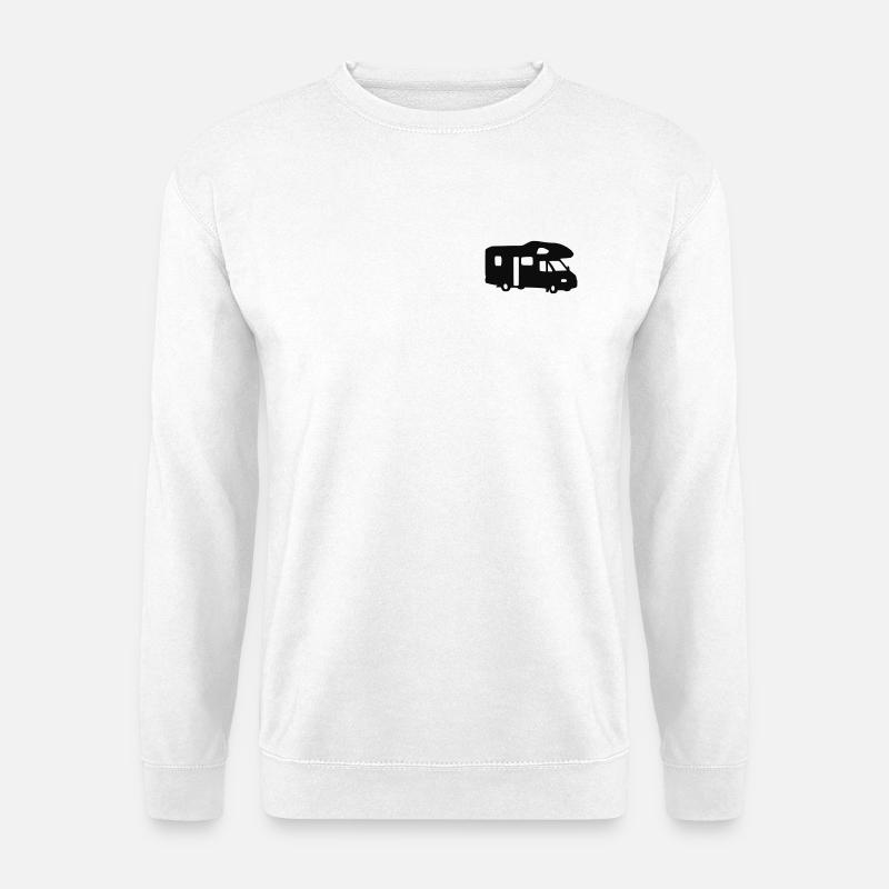 Reisemobil - Unisex Pullover - Weiß