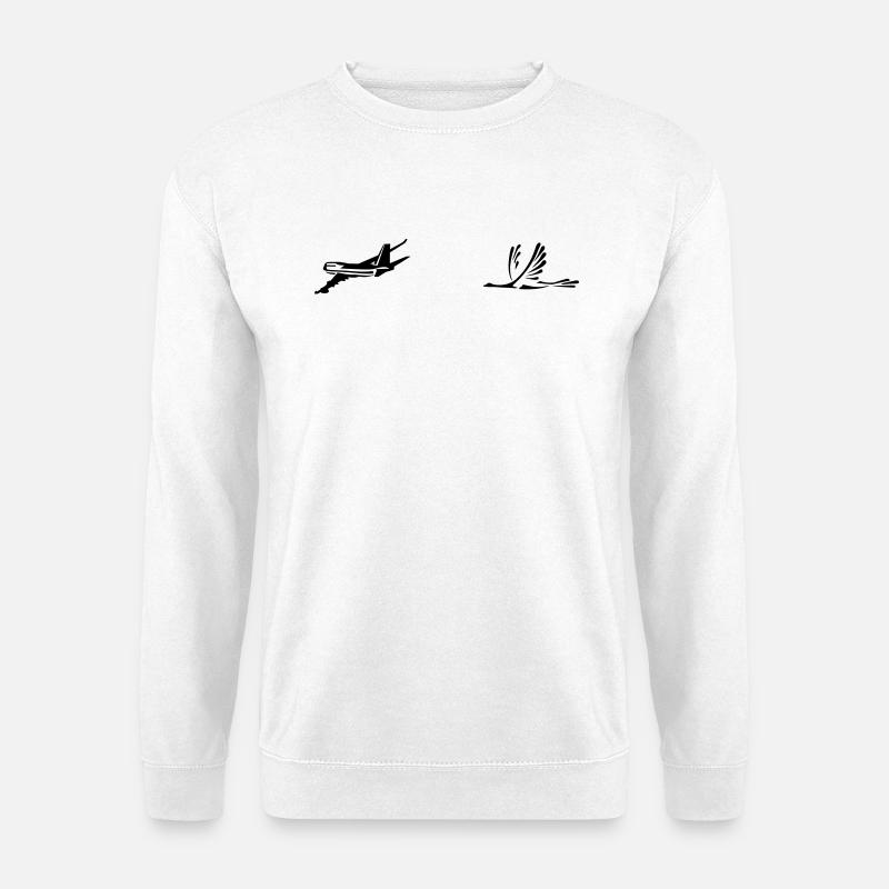 Vogel - Unisex Pullover - Weiß