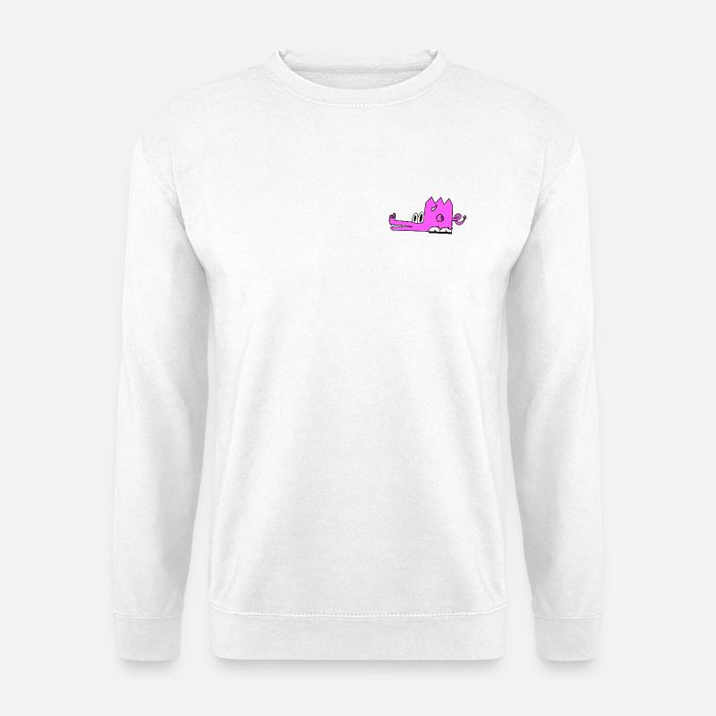 Zareth der Drache - Unisex Pullover - Weiß