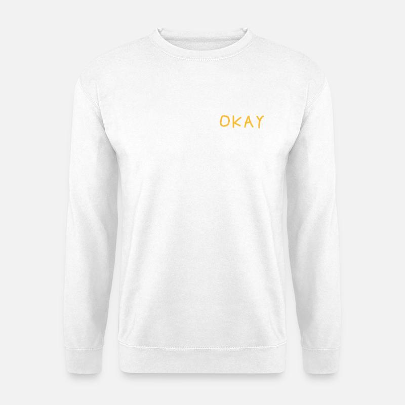 OKAY collection © - Unisex Pullover - Weiß