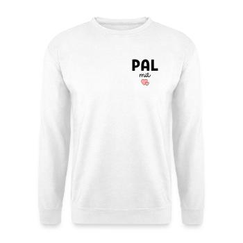 Instructeur d’entraînement PAL Gestionnaire de pratique - Sweat-shirt Unisexe - blanc - Devant