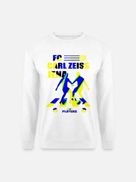 FC Carl Zeiss Jena - Unisex Pullover - Weiß