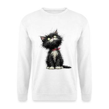 Cat your Day - Unisex Sweatshirt - white - Front