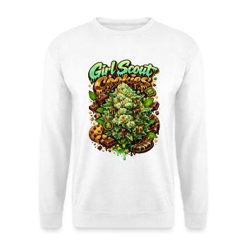 Girl Scout Cookies Graffiti Print - Unisex Sweatshirt - white - Front
