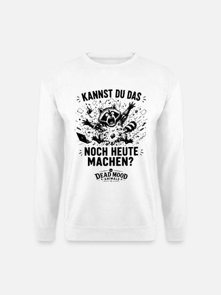 Geschenk für Kollegen Kannst du das noch heute... - Unisex Pullover - Weiß