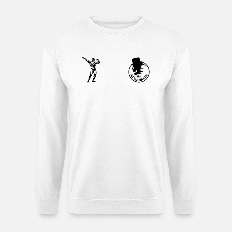Bodybuilding - Unisex Pullover - Weiß