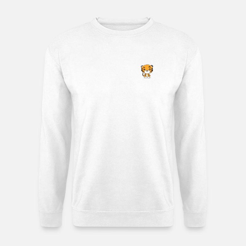 Tiger - Unisex Pullover - Weiß