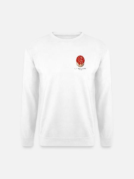 Clathrus Ruber – Der rote Käfig - Unisex Pullover - Weiß