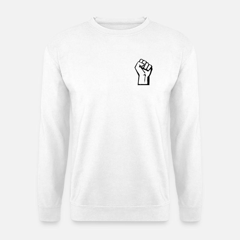 Faust - Proletariat - Arbeiter - Unisex Pullover - Weiß
