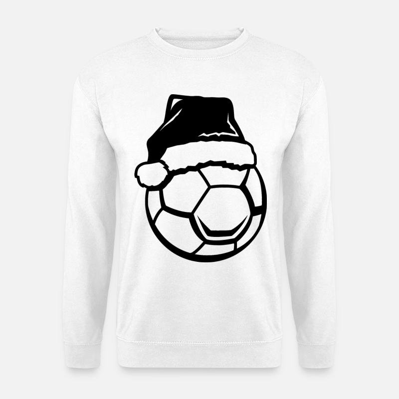 Handball Weihnachtsmütze - Unisex Pullover - Weiß