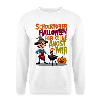Shock Halloween - Unisex Sweatshirt - white - Front