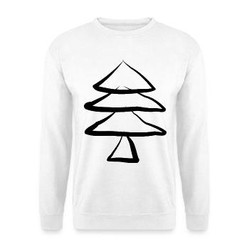 Christmas Tree Christmas Tree - Unisex Sweatshirt - white - Front