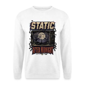 Static After Midnight - Unisex Sweatshirt - white - Front