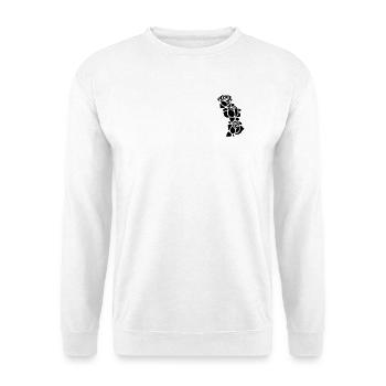 tatouage - Sweat-shirt Unisexe - blanc - Devant