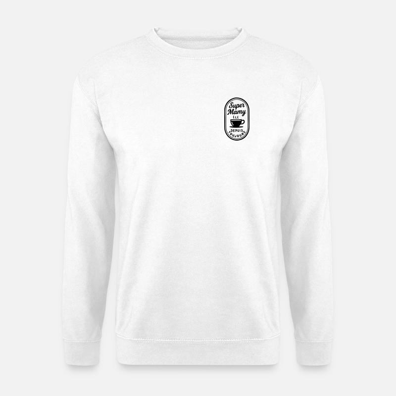 Super-Oma seit Ewigkeiten - Unisex Pullover - Weiß